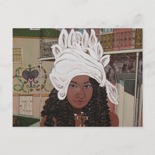 ニューオーリンズのマリー・ラボー ポストカード (正面)