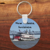 ニューオーリンズのリバーボート キーホルダー (正面)