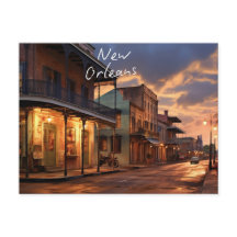 ニューオーリンズの冬の夜