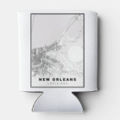 ニューオーリンズの地図 缶クーラー (裏面)