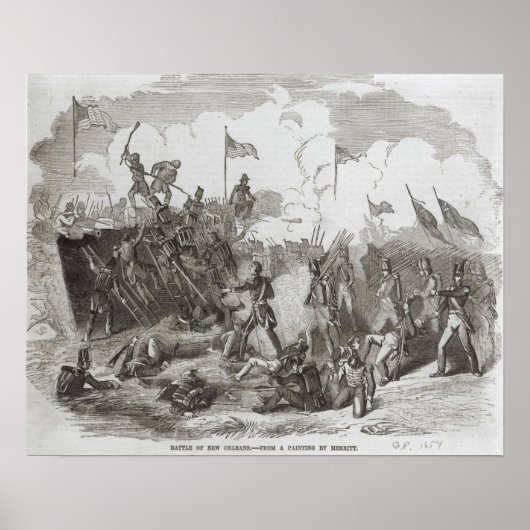 ニューオーリンズの戦い ポスター (正面)