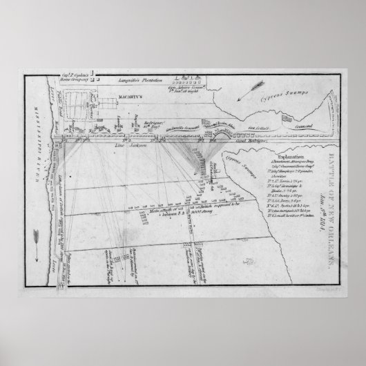 ニューオーリンズの戦い ポスター (正面)