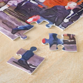 ニューオーリンズの水の色の象徴的な建築 ジグソーパズル (側面)