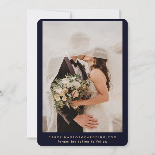 ニューオーリンズの水の色ノラ・ルイジアナの写真 招待状 (裏面)