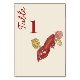 ニューオーリンズの水の色 テーブルナンバー