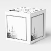 ニューオーリンズの目的地の結婚式のお願いボックス フェイバーボックス (正面サイド)