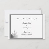 ニューオーリンズの目的地の結婚式の日付を保存 セーブザデート (正面)