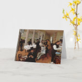 ニューオーリンズの綿花事務所 – Edgar Degas カード (黄色い花)