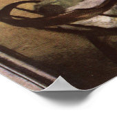 ニューオーリンズの綿花市場by Edgar Degas ポスター (角)