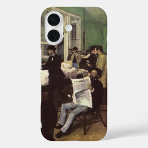 ニューオーリンズの綿花市場by Edgar Degas iPhone 16ケース