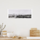 ニューオーリンズの見解Lower Cotton Prから抜粋 ポスター (キッチン)