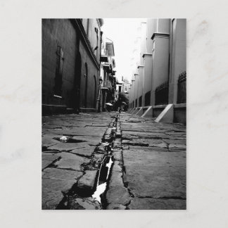 ニューオーリンズの路地 ポストカード
