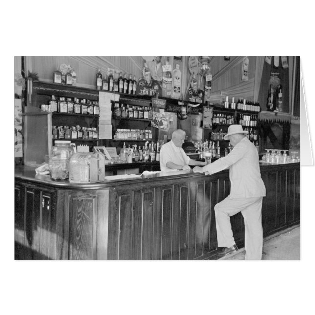 ニューオーリンズの酒場、1938年 (正面横)