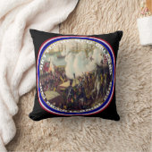 ニューオーリンズの2000年戦の戦いを下にお読願いします クッション (ブランケット)