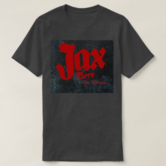 ニューオーリンズのJAXビール  Tシャツ (デザイン正面)