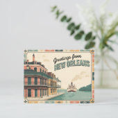 ニューオーリンズはがき ポストカード (スタンド正面)