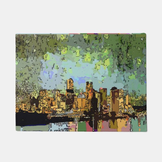 ニューオーリンズウォーターフロント ドアマット (正面)