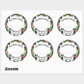 ニューオーリンズガーデンベーキング料理 ラウンドシール (シート)