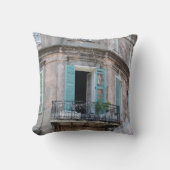 ニューオーリンズクフランスのォーターバルコニーフォト枕 クッション (正面)