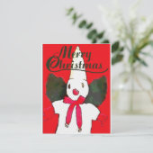 ニューオーリンズクリスマス雪だるま シーズンカード (スタンド正面)