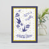 ニューオーリンズクレセントムーンリハーサルディナー招待状 招待状 (スタンド正面)