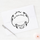 ニューオーリンズグリルワーク料理ベーキング ラウンドシール (封筒)