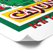 ニューオーリンズケージャンクロコダイル ポスター (角)