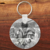 ニューオーリンズコラージュ[キーチェーン] キーホルダー (正面)