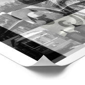 ニューオーリンズコラージュ[プリント] ポスター (角)