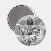 ニューオーリンズコラージュ[マグネット] マグネット (正面/裏面)