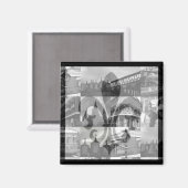 ニューオーリンズコラージュ[マグネット] マグネット (正面/裏面)