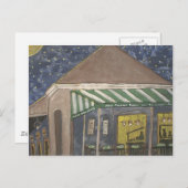ニューオーリンズコーヒースタンド ポストカード (正面/裏面)