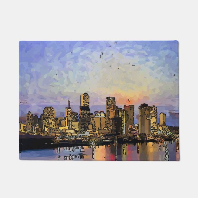 ニューオーリンズサンライズ ドアマット (正面)