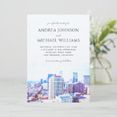 ニューオーリンズシティスカイラインデスティネーションウェディング 招待状 (スタンド正面)