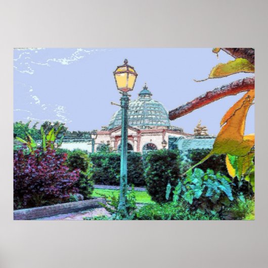 ニューオーリンズシティパークグリーンハウス ポスター (正面)