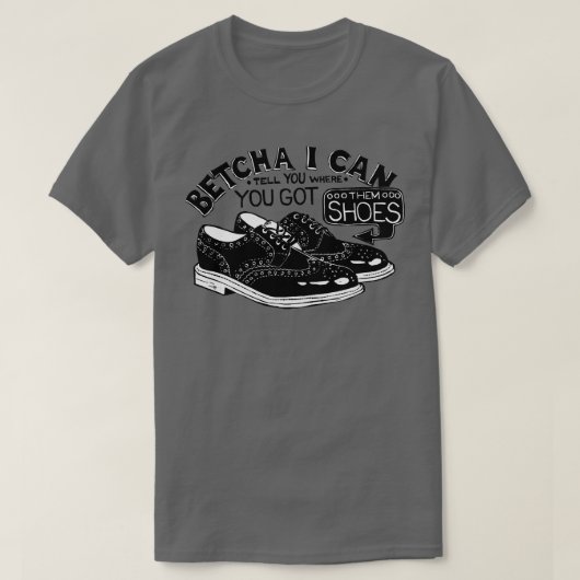 ニューオーリンズシューズTシャツ Tシャツ (デザイン正面)