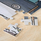 ニューオーリンズショットガンハウスジグソーパズル ジグソーパズル (側面)