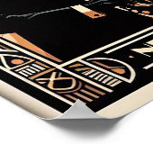 ニューオーリンズジャズナイト – ヴィンテージアート ポスター (角)