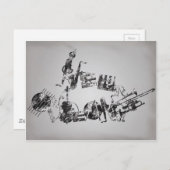 ニューオーリンズジャズ ポストカード (正面/裏面)