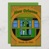 ニューオーリンズストリートカーアールデコ (正面/裏面)