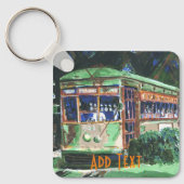 ニューオーリンズストリートカーキーチェーン キーホルダー (正面)