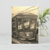 ニューオーリンズストリートカーテーマの招待状 招待状 (スタンド正面)