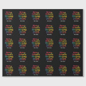 ニューオーリンズストロング2025年インスパイアのノーラプライド ラッピングペーパー (フラット)