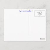 ニューオーリンズスペインのタイル壁画カード ポストカード (裏面)