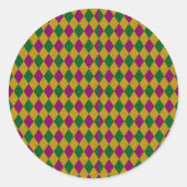 ニューオーリンズダイヤモンドグリッター ラウンドシール (正面)