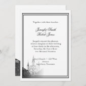 ニューオーリンズデスティネーションウェディング招待状 招待状 (正面/裏面)