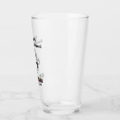 ニューオーリンズトリップバチュラーパーティビーバーピント タンブラーグラス (左)