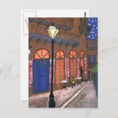 ニューオーリンズナイトカフェ ポストカード (正面/裏面)