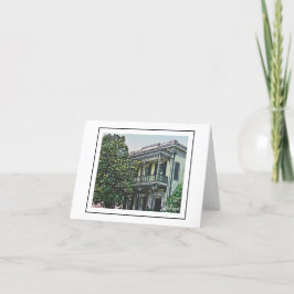 ニューオーリンズノテカードの風景 サンキューカード