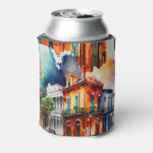 ニューオーリンズノラ結婚ルイジアナの水の色 缶クーラー (缶裏面)